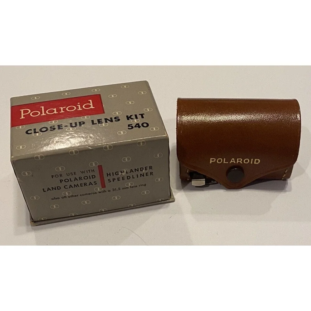 Vintage Polaroid Close Up Lens Kit 540 With Original Case And Box
